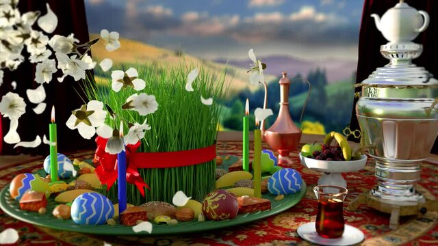 Novruz Holiday welcome opener 4k 
