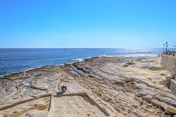 Sliema beach