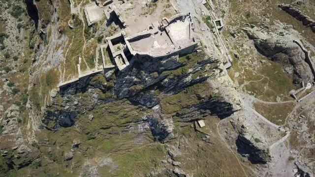 Aerial Iran Tabriz Babak Fort