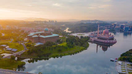 Aerial view of Putrajaya Prime Minister office