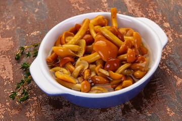 Pickled honey agaric