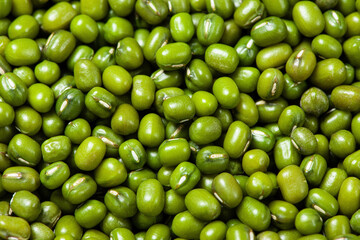 close up of mung beans background