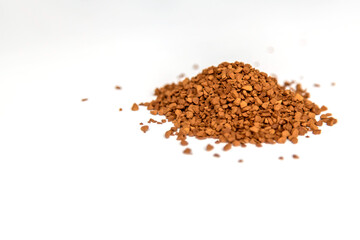 instant coffee close up