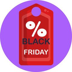 Fototapeta premium Black Friday sale