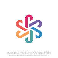 Global Community Logo Icon Elements Template. Community human Logo template vector. Community health care. Abstract Community logo. Human Resources Logo.