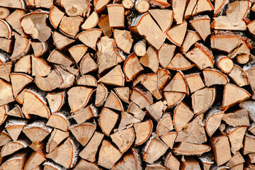 Firewood in the wall