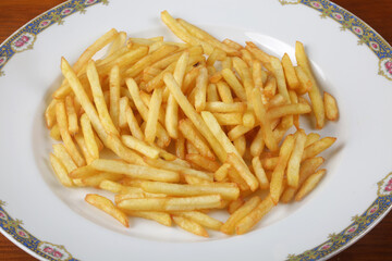 french fries potatoes as side dish