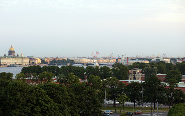 Fototapeta premium view of the city