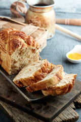 variety of Rustic Breads to take the breakfast. Delicious bread to take with marmalade of meats.