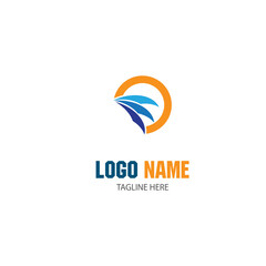 Waves Logo Template vector symbol