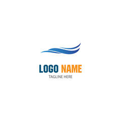 Waves Logo Template vector symbol