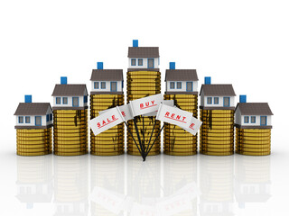 3D rendering Real estate industry
