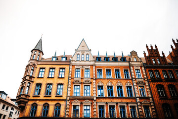 Wooden Market in Hannover, Germany.