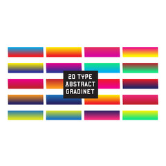20 type abstract gradient