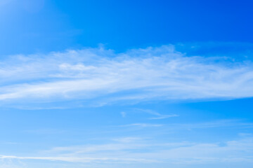 Naklejka premium Blue sky with cloud, background.