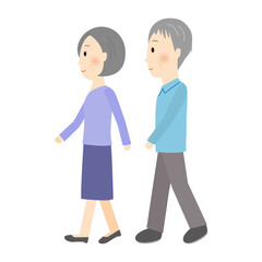 シニア　散歩