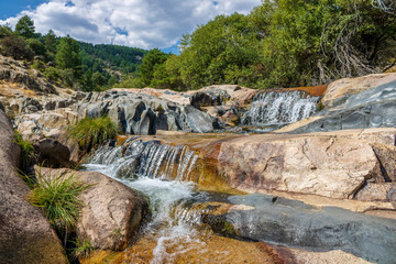 Obraz premium La Charca Verde, Manzanares el Real, Spain
