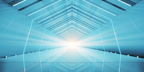 Obraz premium abstract blue background