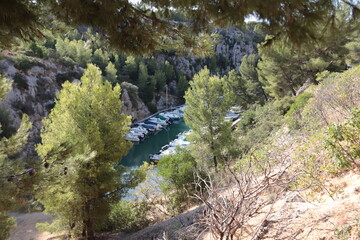 calanque of port miou