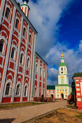 Obraz premium Sanaksar monastery of the Nativity of the Mother of God in Temnikov, Republic Mordovia, Russia