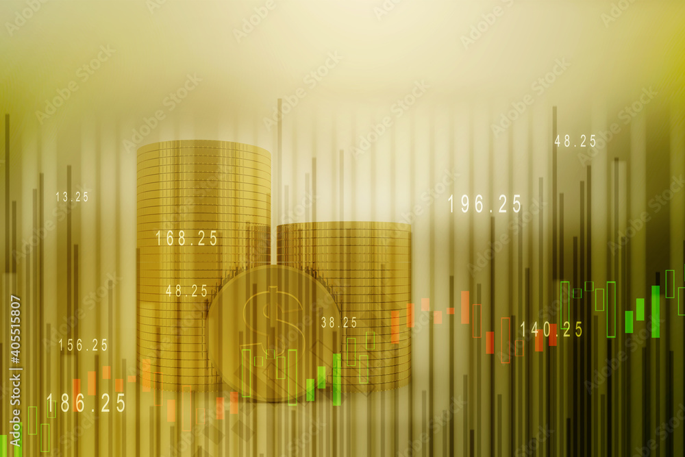 Poster 2D Digital Abstract Business Networking background
