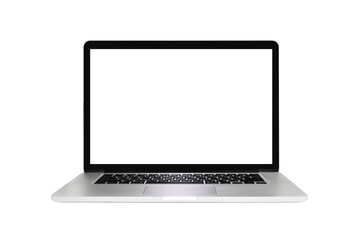 laptop isolated  on white background