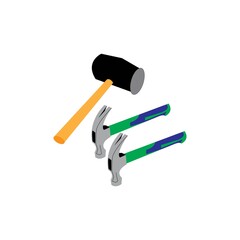 hammer vector design