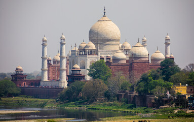 Taj Mahal from Red Fort