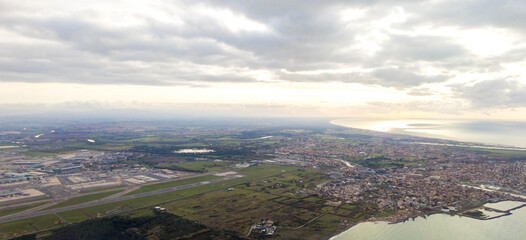 Takeoff From Rome Leonardo da Vinci–Fiumicino Airport