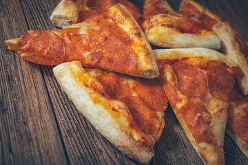 Pizza delicious and fast food