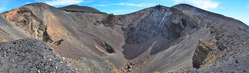 San Antonio Krater, Los Canarios, Insel La Palma, Kanaren, Spanien, Europa, Panorama