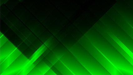 Modern green background with light