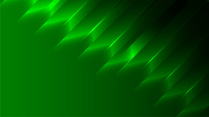 Modern green background with light