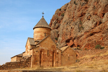 Fototapeta na wymiar The Noravank Monastery in the Amaghu Gorge, Armenia 