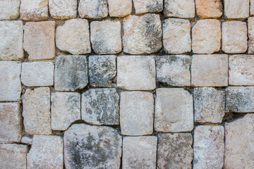 Rattern of rocks and bricks 