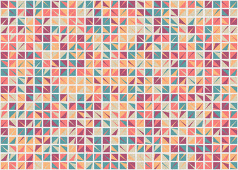 Abstract Geometric Pattern generative computational art illustration
