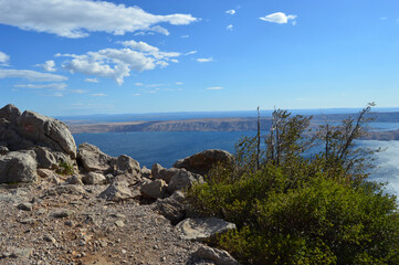 landscape with sea and sky, Croatia