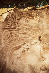 Sand art, dynamic photography,