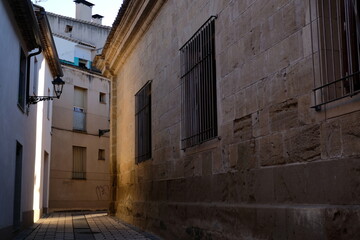 Fototapeta na wymiar Calles de Huesca