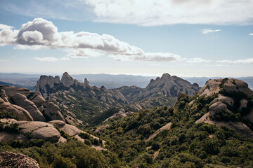 Paisajes de Montserrat, Catalunia