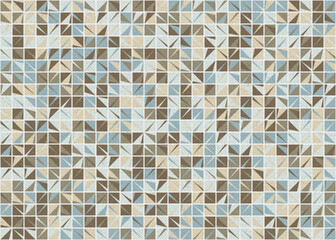 Fototapeta premium Abstract Geometric Pattern generative computational art illustration