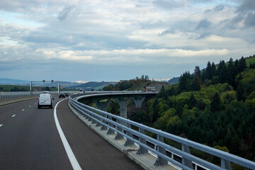 highway in the mountains