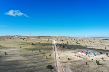 building wind turbines in Mexico