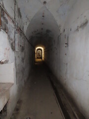 Old underground tunnel