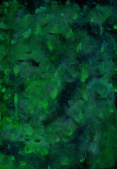 Abstract background hand-painted texture, watercolor, splashes, drops of paint, paint strokes Green and turquoise color.The texture of stone, marble for backgrounds, wallpapers, covers