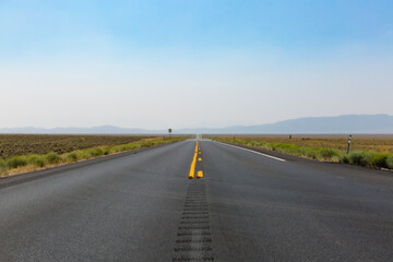 The loneliest road in America.