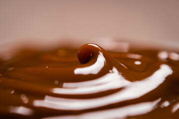 closeup of dulce de leche typical food traditional sweet dessert from cordoba argentina