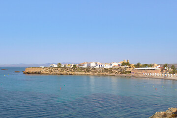 Fototapeta na wymiar Playa de Tabarca, Alicante
