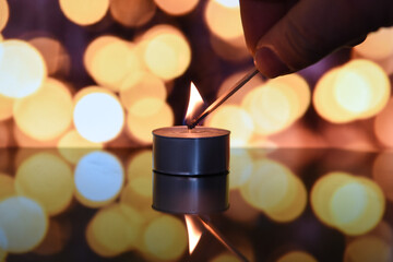 candela fiammifero accendere una candela fiamma fiamme 