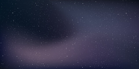 Fototapeta na wymiar Astrology horizontal background. Star universe background. Milky way galaxy. Vector Illustration.